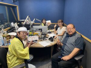 CRT栃木放送出演時の様子